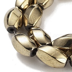 Синтетические магнитные гематит бусины пряди G-P545-G01-01C