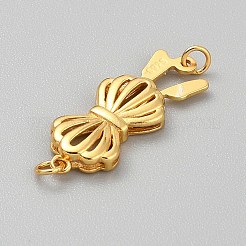 Застежки-коробочки из стерлингового серебра s925&nbsp;STER-WH0004-062G