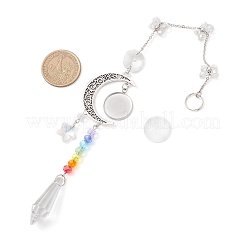 Стеклянные подвесные ловцы солнца в форме бабочек и конусов&nbsp;HJEW-JM04634