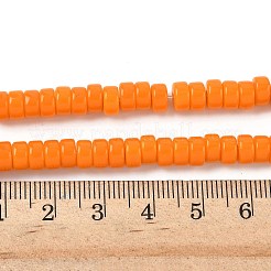 Непрозрачное стекло бисер нитей&nbsp;GLAA-I060-01G