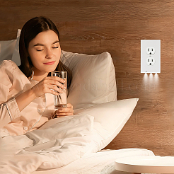 Пластиковая накладка на одноместную розетку KY-WH0046-97