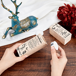 Деревянный подсвечник&nbsp;AJEW-WH0257-009