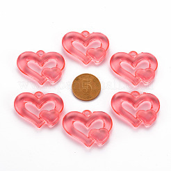 Прозрачные акриловые бусины TACR-S154-57B-910