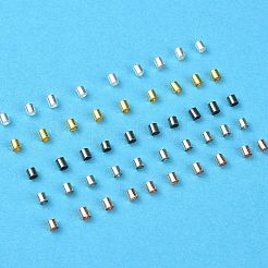 1000шт 5 цветных латунных бусины KK-YW0002-19