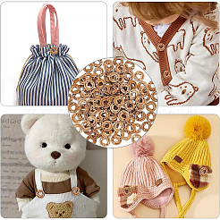 Подвески из неокрашенного дерева&nbsp;WOOD-BC0001-06