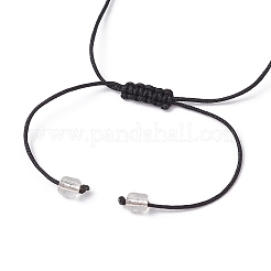 Браслеты из плетеных бусин из натуральных и синтетических драгоценных камней чакра&nbsp;BJEW-JB09824-01