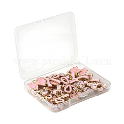 36шт 9 стиля подвески из сплава с эмалью&nbsp;ENAM-FS0003-43