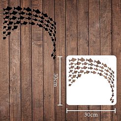 Пластиковые многоразовые шаблоны трафаретов для рисования DIY-WH0172-166