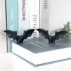 Резные фигурки летучих мышей из натурального обсидиана PW-WG8A6A6-01