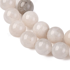 Натуральные белые сумасшедшие кружевные агатовые бусины G-D840-55-6mm