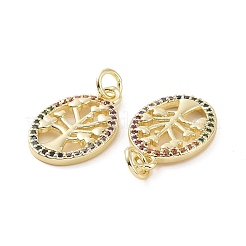 Латунные микро проложить кубического циркония подвески&nbsp;KK-E068-VF152