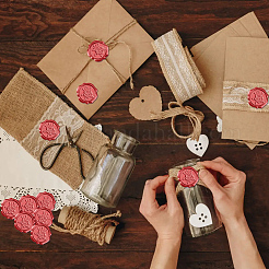 50шт. клейкие восковые наклейки DIY-CA0006-16I