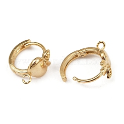 Латунная фурнитура для хооп серег KK-P310-31G