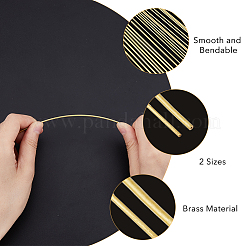 30 шт. 2-х стилевых латунных опорных стержней DIY-FH0005-51