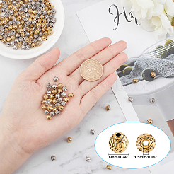 Сплавочные овальные бусины тибетского стиля &nbsp;PALLOY-PH0001-13