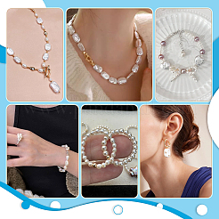 24 шт. 6 вида натуральных жемчужных бусин&nbsp;PEAR-PH0001-29