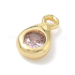 Латунные микро проложить кубического циркония подвески&nbsp;LS-KK-G548-20G-03