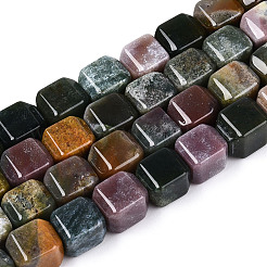 Природного индийского агата бисер нитей G-N353-03A-02