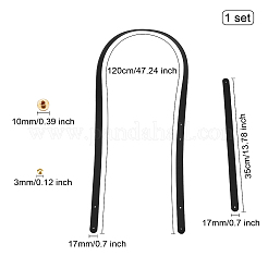 Рукоятки из искусственной кожи FIND-WH0056-68