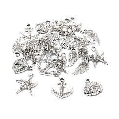 25шт 5 стиля подвески из сплава с кристаллами и стразами FIND-FS0004-10