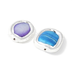 Бусины из натуральной ракушки с гальваническим покрытием&nbsp;KK-P305-05S