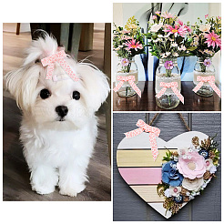 Ленты в рубчик с леопардовым принтом OCOR-TA0001-20