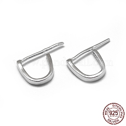 Антикоррозийные 925 стерлинговый серебряный ледоруб щипцы для зацепления STER-L057-079A