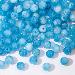 Нити из натурального голубого кварца G-NB0003-69