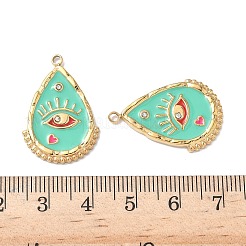 Подвески из нержавеющей стали 304 с эмалью&nbsp;STAS-H483-34A-G