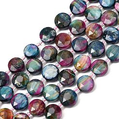 Природных тигровый глаз бисер нитей&nbsp;G-F812-C09-01C