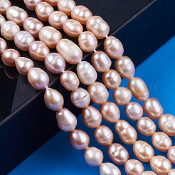 Нити из натурального культивированного пресноводного жемчуга PEAR-N012-06H