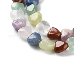 Нити бусин из натурального кварцевого кристалла G-B022-39A