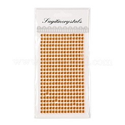 Самоклеящиеся акриловые наклейки со стразами STIC-PW0012-01D