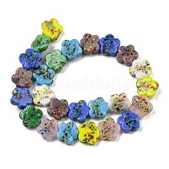 Бусы лэмпворк ручной работы LAMP-R145-08