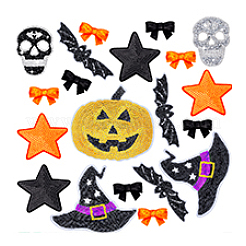 Фетр с пайетками и банты из домашних животных&nbsp;DIY-PH0030-38