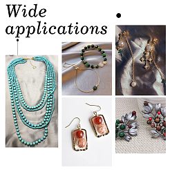 Натуральный зеленый бисер пряди оникс Агат G-AR0002-37