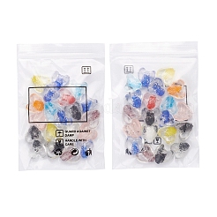 20шт светящиеся бусины лэмпворк ручной работы LAMP-YW0001-04