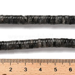 Натуральные нити бус из ларвикита G-G175-N19-01