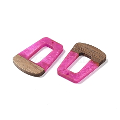 Подвески из смолы и дерева WOOD-F015-11G