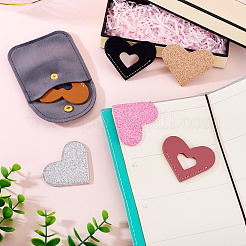 6 шт. 6 стиля закладок из искусственной кожи AJEW-TA0002-03