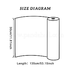 Самоклеящаяся ткань из искусственной кожи DIY-WH0209-72F