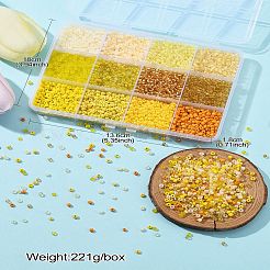3960шт 12 стиля 8/0 стеклянных бисера&nbsp;SEED-CJ0001-21