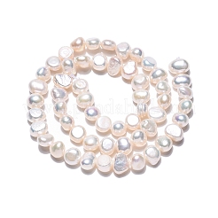 Нити из натурального культивированного пресноводного жемчуга PEAR-N014-06F-01