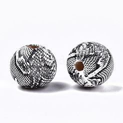 Натуральные деревянные бусы&nbsp;WOOD-R270-08