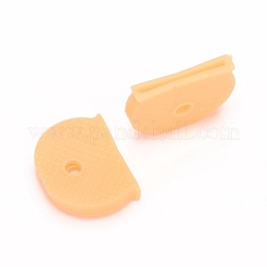 Пластиковая крышка ключа крышки кольца&nbsp;AJEW-WH0114-44B