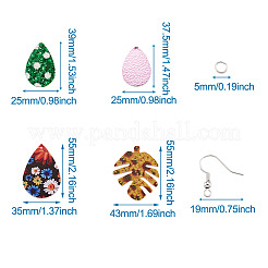 DIY серьги решений&nbsp;DIY-TA0002-56S