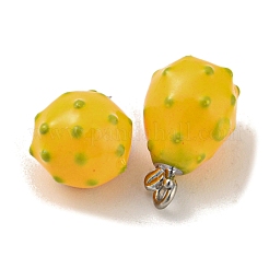 Настоящие латунные эмалевые подвески с латунным покрытием&nbsp;KK-R152-16P