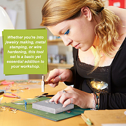 Верстаки с квадратной железной наковальней TOOL-WH0005-18B