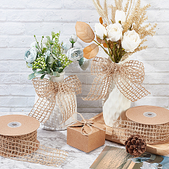 Плетеная лента из мешковины OCOR-WH0070-51A