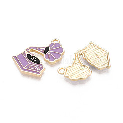 Подвески из эмали и сплава&nbsp;ENAM-T024-28M-G